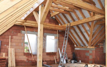 Mountain Bower attic trusses